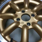 Golden Rims 20inch 6*139.7 Brozen Color Car Rim Auto Parts - Image 4