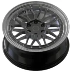 Gunmetal 5/6 Holes Hyper Black Aluminum Alloy Car Wheel Rims - Image 3