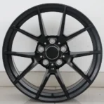High Performance Black Silver Gunmetal Painting 5 Holes Aluminum Alloy Car Wheel - Image 4