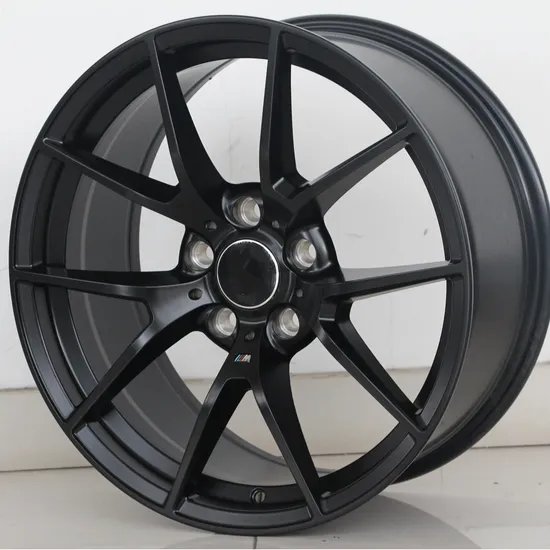 High Performance Black Silver Gunmetal Painting 5 Holes Aluminum Alloy Car Wheel