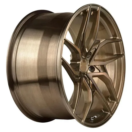 High Performance Golden Ultra-Light Weight Alloy Wheels Forged 6061 Car Modification Wheels Rims for Amazing Cars
