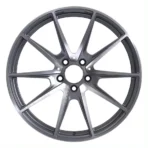 High Performance Grey Color Alloy Wheel Lightweight OEM Forged Car Aftermarket Rim - Image 4