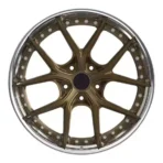 High Performance Two-Piece Forged Car Wheel Customized Color 5 Holes Aluminum Alloy Car Wheel - Image 2