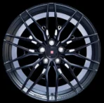 High Perfprmance Black Color 5 Holes 17 18 19 Inch Car Wheel Rims in Stock - Image 3