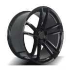 High Quality Car Alloy Wheel 15 16 17 Inch PCD 5X114.3 Deep Dish Wheel Rim Hyper Black
