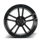 High Quality Car Alloy Wheel 15 16 17 Inch PCD 5X114.3 Deep Dish Wheel Rim Hyper Black - Image 4