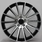5 Holes Black Machined Aluminum Alloy Car Wheel - Image 4