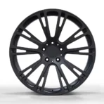 High Quality Flow Formed Car Rims 5 Holes Matte Black Alloy Car Wheels - Image 2