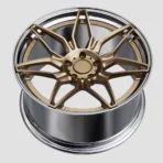 High Quality Forged 2-Piece Wheels Factory Rims Wheels Custom Car Alloy Rims - Image 2
