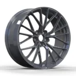 High Quality Hyper Black 19 Inch 5X114 Flow Froming Car Rims for Aftermarket Car Aluminium Alloy Wheel Hub