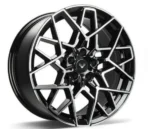 Hot Sale 16/17/18/19/20inch 20*85 Wholesale Car Accessories Replica Alloy Wheels with Matte Black Finish Options - Image 2