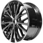 Hot Sale Hype Black with Polish Alloy Wheel for Car Wheel Rims - Image 2