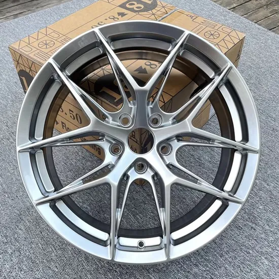 Hot Sale Titanium Silver Flow Formed Casting Racing Passenger Car Tires Rims 5X112 Wheels 19 Inch for BMW E46 E34 E60 E90 E92 E60