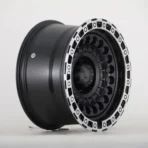 Hot Sale Wholesale 4X4 off-Road 6 Holes Black Wheel Rim SUV Alloy Car Wheel Rim - Image 4