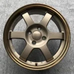 Lexury Hot Golden Full Painting Car Mag 8X100/114.3 4X114.3 14 15 17 Inch Alloy Rims for Sale