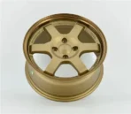 Lexury Hot Golden Full Painting Car Mag 8X100/114.3 4X114.3 14 15 17 Inch Alloy Rims for Sale - Image 3