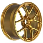 Luxury Golden Spoke 16 17 18 19 20 21 22 23 24inch Wholesales Monoblock Rims Forged Auto Car Wheels - Image 3