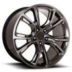 Machined Face Black Truck Alloy Wheel Rim 20 22 24 Inch 22X9 22X10 24X10 Aluminum Forged Wheel Customized