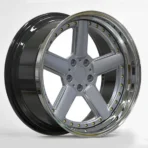 Made in China Aluminum Alloy Wheel Rims Polished Face and Lip 18 19 20 21 22 23 24 Inch Forged Wheels - Image 3