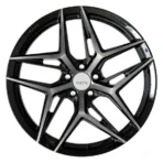 Matte Black 19 20 21 Inch Alloy Wheels 5X114.3 5X120 5X108 Multiple PCD Et30 Et45 for Luxury Sedans - Image 3