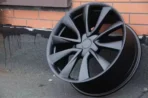 Matte Black Bronze 5 Holes Multi Spokes Aluminum Wheel