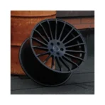 Matte Black 5 Holes Aluminium Alloy Car Wheel