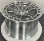 Monoblock Forged 5 Holes Silver Polished New Model Alloy Wheel Rims for Passenger Car
