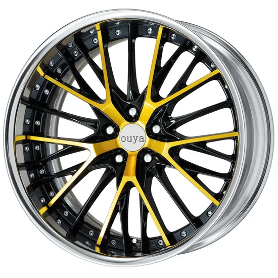 Monoblock Forged Wheel Car Rim PCD 5X100 5X120 4X114.3 8X165.1 Made From 6061-T6 Aluminum Alloy Custom Lightweight Design Sizes From 17 to 26 Inches