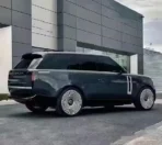 Multi Spokes Chrome Wire Alloy Car Wheel Rim Golden Hub 26/28inch Wheels - Image 4