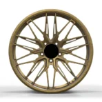 New Design 5 Holes Golden Car Wheel Aluminum Alloy Car Wheel Durable Car Wheel - Image 4