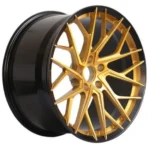 5X100 Gold Paint Rims Set 4 for Vintage/Custom Vehicles - Image 2