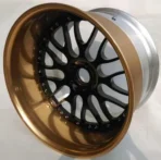 New Design Deep Concave Two-Coloured Full Size 2-Pieces Forged Wheel Passenger Car Alloy Wheel Rims - Image 2