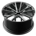 New Design Flow Formed Alloy Car Wheel 5 Holes Silver Machined Face Car Wheel Rims - Image 3