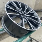 New Design Flow Formed Alloy Car Wheel 5 Holes Silver Machined Face Car Wheel Rims - Image 4