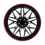 New Design Multi-Rivets Car Wheel Customized Color Forged Car Wheel for Racing Car - Image 2