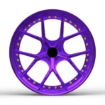 New Design Multi-Rivets Car Wheel Customized Color Forged Car Wheel for Racing Car - Image 4