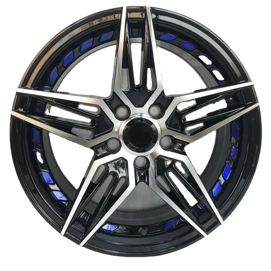 New Design Red Lip Aluminium Alloy Wheels 4 5 Holes Passenger Car Alloy Wheels