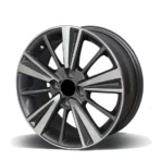 New Mold 15 Inch 16 Inch 5X100 4X100 Oy17083 Aluminum Alloy Car Wheel - Image 4