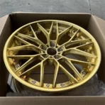New Professional Car Wheel Custom Brown Gold 2-Piece Forged Passenger Car Alloy Wheel 16/19/21inch 5X100 5X114.3 5X120 Rims - Image 4