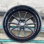 OEM Custom 2-Piece Forged Aluminum Alloy Car Rims Deep-Concave 17-24inch Wheels 20inch 5X115 Passenger Car Wheels for Chrysler Srt