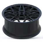 Original Matt Black Staggered Aftermarket Front Tires Rims Tyre Rine Car Wheels - Image 3