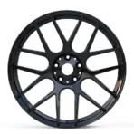Original Matt Black Staggered Aftermarket Front Tires Rims Tyre Rine Car Wheels - Image 4