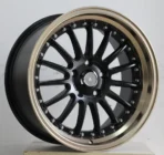 Ouya Wheel 17-19inch 4/5X100 5X114.3/120 Black Machined Lip Alloy Rim - Image 3