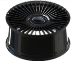 Ouya Wheel Car Accessories Gloss Black Racing Forged Alloy Car Wheel Rim Hub - Image 3