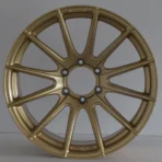 Ouya Wheel Gold 12 Spokes Alloy Car Wheel Rim - Image 2