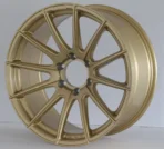 Ouya Wheel Gold 12 Spokes Alloy Car Wheel Rim - Image 3