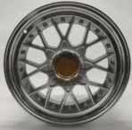 Ouya Wheel Silver Machined Lip Rivets Alloy Car Wheel - Image 2