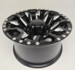 Ouya Wheel 4X4 Offroad Alloy Wheel Hub Black Milling Rivets - Image 3