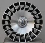 Ouya Wheel ODM OEM Car Accessories Black Machined Face Alloy Car Wheel Available in Stock - Image 3