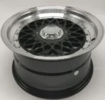 Oyua Wheel Auto Parts Popular Black Machined Lip Alloy Car Wheel Rim - Image 3